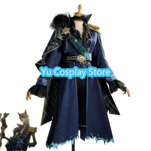 Yu-Cosplay Game Identity V Hermit Alva Lorenz Cosplay Costume Fancy Party Suit Halloween Carnival Uniforms Anime Clothing