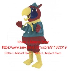 High Quality EVA Material Giant Plush Parrot Mascot Costume Cartoon Set Cosplay Advertising Game Holiday Gift Adult Size 285