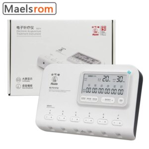 Hwato SDZ-V Electrical Acupuncture Therapy Nerve and muscle stimulator 6 Channel EMS TENS Electroacupuncture Stimulator Massager