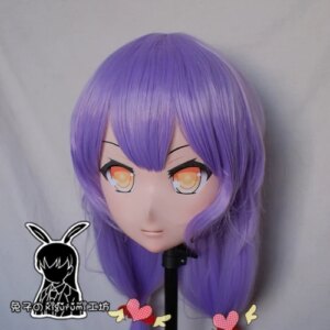 (RB662)Quality Handmade Female/Girl Resin 3/4 Head Japanese Anime Cartoon Character Cosplay Stardust Kigurumi Mask