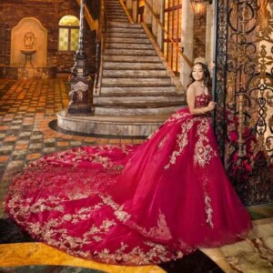 Customized uxury Red Quinceanera Dress 2025 Appliques Sequined Corset Beading Birthday Party Prom Dresses Vestidos De XV Anos