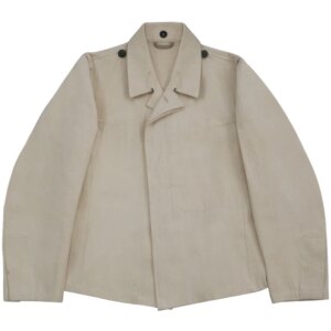 GUHE-006 WWII German Luftwaffe HBT off-white Drill service flight tunic Fliegerbluse