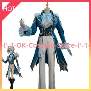 [Custom Made] Game Identity V Composer Frederick Kreiburg Cosplay Costume Glorious Embroidery Party Formal Suit Hallween Uniform