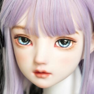 OR Customize Character Female/Girl Resin Kig Half Head With Anime Cosplay Japanese Animego Kigurumi Mask