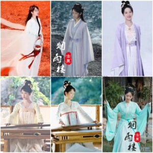 Hot TV Drama Chang Xiang Si Xiaoyao Hanfu Dress Yang Zi Same Style Ancient Costume Xiaoyao Elegant Han clothing