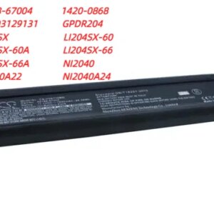 Battery for JDSU 1420-0868,989803129131,A6188-67004,GPDR204,NI2040PH,NI2040XD24