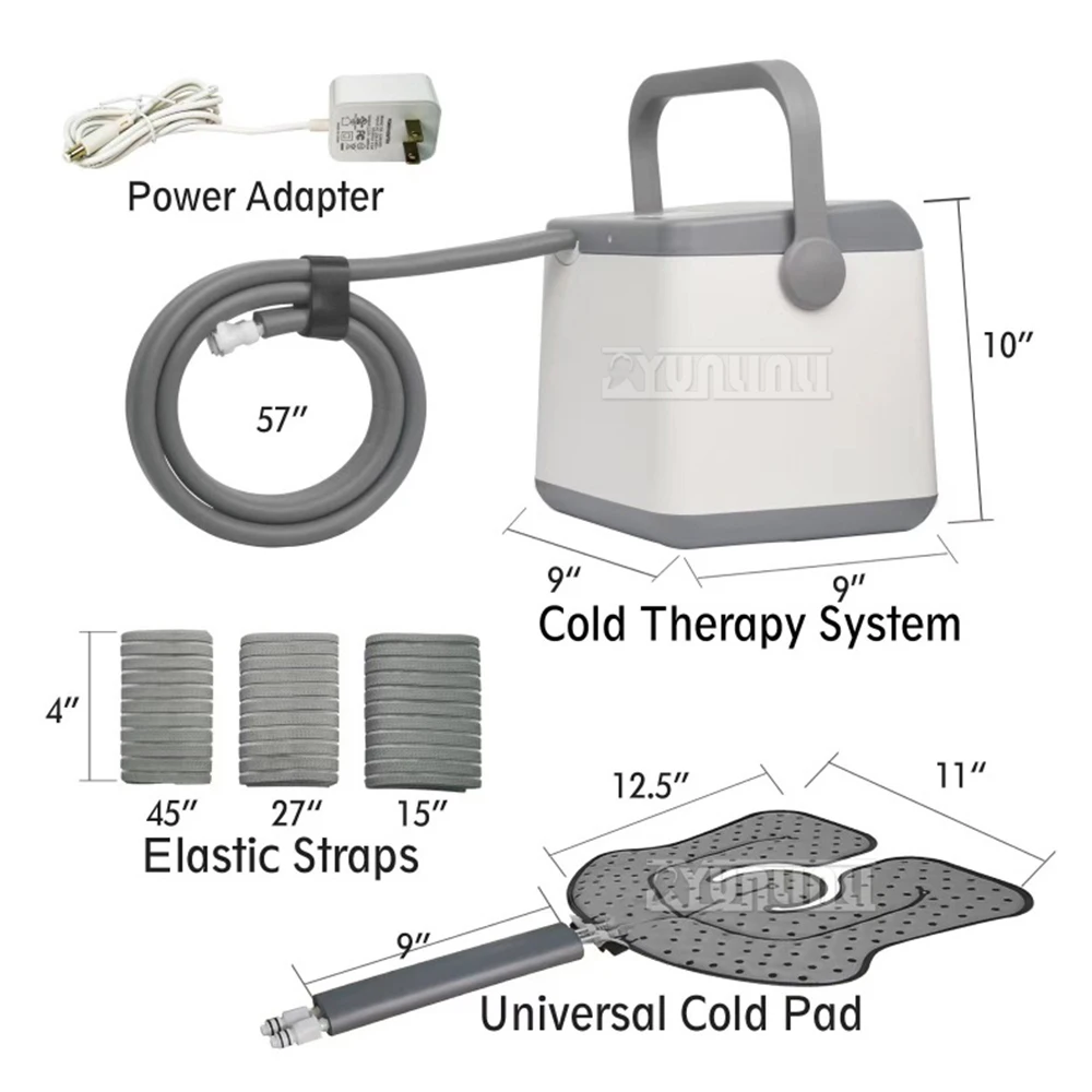 Portable Cold Therapy Machine Compression Facial Ice Water Circulation System Cryotherapy Device