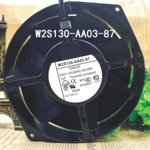 high air volume Axial flow W2S130-AA03-87 3250RPM 230VAC 39W Silent Cooling Industrial control fan