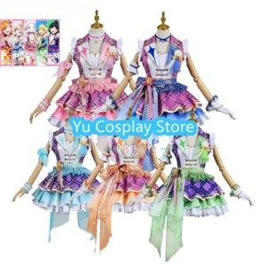 Yu-Cosplay LoveLive Liella Freshlive Tang Keke Shibuya Kanon Hazuki Ren Heanna Sumire Arashi Chisato Sakurakoji Cosplay Costume