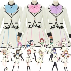 Love Live Nijigasaki Future Parade Uehara Ayumu Nakasu Kasumi Osaka Shizuku Mifune Shioriko Outfits Anime Cosplay Costumes