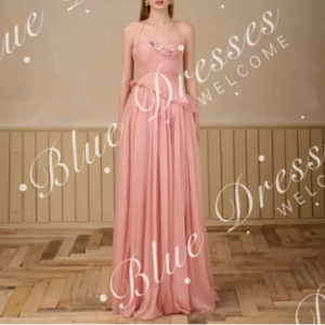 Customized Available Chiffon Pleat A-line Halter Long Dresses Homecoming Classic Exquisite Modern Style Pastrol Unise