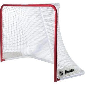 Franklin Sports Street Hockey Goal – Official Regulation Steel Hockey Net – Street Hockey Goal Set,1.5″ Post