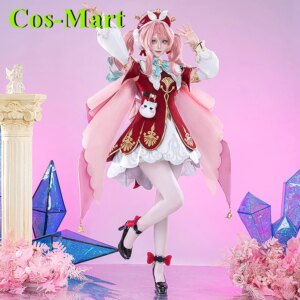 Cos-Mart Game Honkai: Star Rail Hyacinthia Cosplay Costume Dress Lolita NiuSkin Party Role Play Clothing New Full Set Hot New