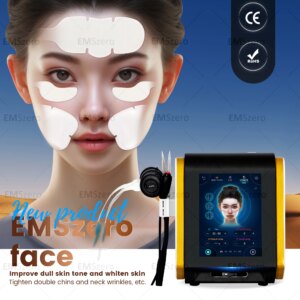 PE Face EMS Anti Aging Face Lift Facial Skin Tighten Lifting Machine Wrinkle Reduction Female Strong Pulsed Electromagnetic SPA