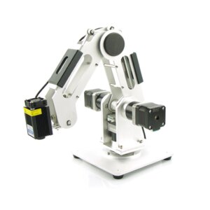0.5/2.5/4Kg Load 3-Axis Stepping Mechanical Robotic Arm Manipulator Robot for Wifi Robot Kit Compatible Metal Claw/Suction Cups/