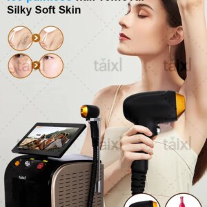 Diode Laser Machine 808nm Hair Removal for Women Alex Alexandrite Filter 3000W 40 Million Shots Permanent Painless Hair Removal