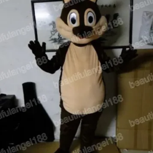 New Adult Hot Sale Foam Squirrel Doll Fancy Cartoon Mascot Costume Plush Christmas Fancy Dress Halloween Mascot Costume