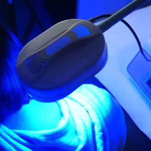 Rechargeable LED Light Mask – Blue Reduces Inflammation, Red Stimulates Collagen
