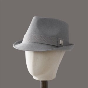 Autumn new men’s hat suit fabric fashion vintage gentleman green middle-aged dad top