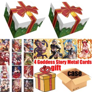 case wholesale Goddess Story Card Anime Goddess Christmas Party Feast Booster box Children’s Christmas gift box
