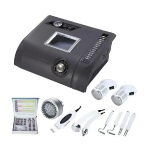 6-in-1 Diamond Microdermabrasion Machine | Deep Cleansing,Wrinkle Removal, Acne Treatment Ultrasonic Scrubber&LED Therapy