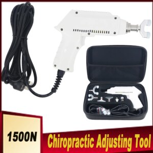 1500N Chiropractic Adjusting Tool Electric Correction Gun Relax Muscle Massager Therapy Spine Cervical Massage
