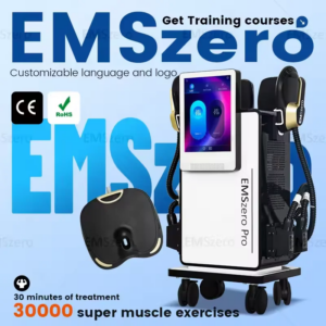 EMSzero 6500W Body Sculpt Machine Muscle Stimulator RF Professional For Commercia