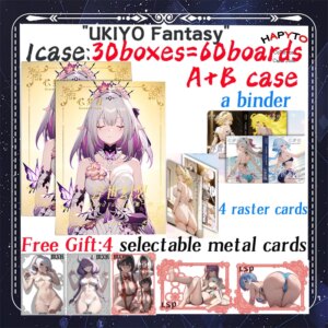 2025 Newest Ukiyo Fantasy A5 size Waifu Boards Goddess Story Collection Card Swimsuit Bikini Booster Box Habbies Gift