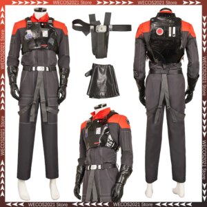 2025 TV Space Battle Costume Cassian Andor Cosplay Fantasy Clothing Pilot Suits Disguise Men Roleplay Fantasia Party Outfits