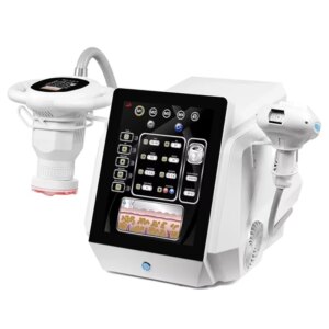 V-Shape 3D Roller Vacuum RF Body Slimming Machine Negative Pressure Fat Burning Cellulite Reduction Weight Loss Device