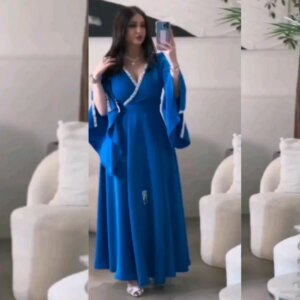 Customized Jiayigong Jersey Sequined Homecoming A-line V-neck Bespoke Occasion Gown Midi Dresses Saudi Arabia