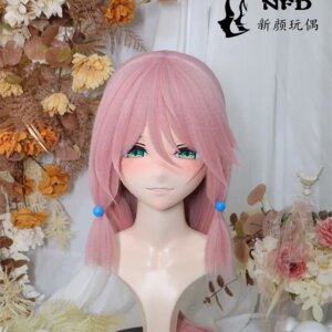 Kigurumi Friya Kigurumi mask full headband lock cosplay headshell props costume anime game