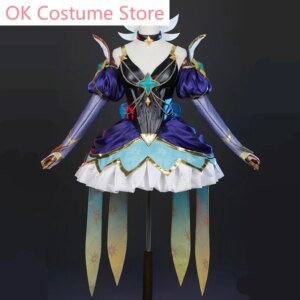 LOL Prestige Star Guardian Syndra Cosplay Costume Cos Game Anime Party Uniform Hallowen Play Role Clothing New Full Set