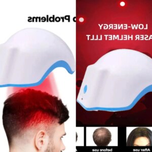 Red Light Scalp Hat Massager LED Hair Growth Hat Infrared Scalp Anti-Hair Loss Headache Relief Hair Loss Care Device