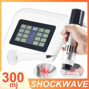 Portable Shockwave Therapy Machine 2 In 1 Ultrasonic Therapy Device Treatment Knee Arthritis Body Pain Relief Physiotherapy