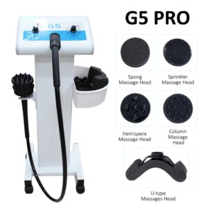 New G5 Vibration Machine With 5 Heads Body Slimming Weight Loss Cellulite Removal Beauty Salon Machine Muscle Waist Massage Tool