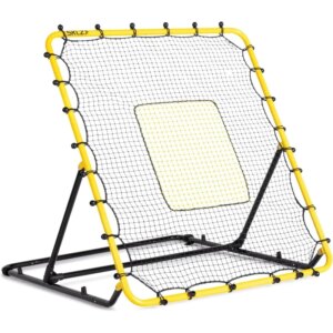 SKLZ Fielding Trainer – Baseball & Softball Pitch-Back Rebound Net – Ground, Line Drive & Fly Ball Return Settings