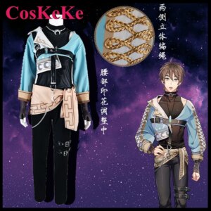CosKeKe Eiden Cosplay Anime Game Nu: Carnival Costume Double Moon Time Fashion Uniforms Halloween Party Role Play Clothing New