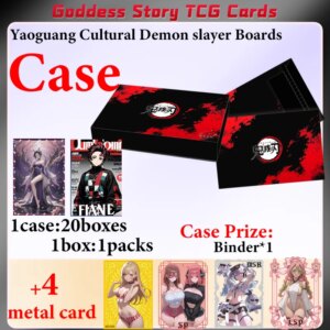 Wholesale Yaoguang Cultural Demon slayer Boards Cards Japanese Anime Kimetsu No Yaiba Booster Box Tcg Cards Toy Hobbies Gifts