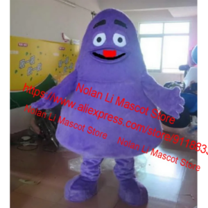 Adult Hot Sale EVA Material Purple Mushroom Mascot Costume Vegetable Cartoon Set Cosplay Movie Prop Party Holiday Gift 577-4