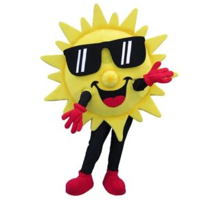Sun mascot costume sunshine custom fancy costume anime cosplay kits mascotte fancy dress carnival N31875
