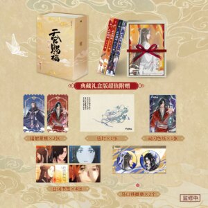 4 Books/Set Heaven Official’s Blessing Anime Series – Part 2 Comic Book Tian Guan Ci Fu Xie Lian, Hua Cheng TGCF Manga Books
