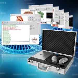 Hunter 4025 NLS Meta-pathia Meta-tron NonLinear Etalons System Health Analyzer Scanner Acupuncture Body Scan Device Auto Therapy