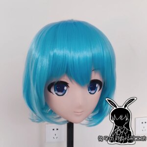 (RB9108)Full Head Quality Handmade Female/Girl Resin Japanese Anime Cartoon Character Cosplay Kigurumi Mask