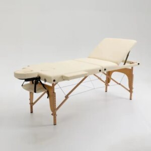 Cheap Price 3 Section Wooden Massage Table and Spa Bed Massage Table and Professional