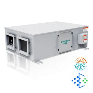 High Airflow Smart Major Appliances Heating Ventilation Air Conditioning With Purification For Green Building
