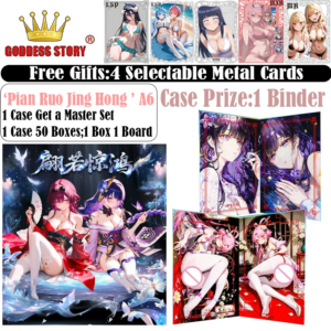 Pian Ruo Jing Hong A6 Board Goddess Story Collection Cards A4 Boards Anime Game Girl Party Swimsuit Party Doujin Toys Hobby Gift