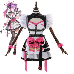 Virtual YouTuber VTuber Hololive Tokoyami Towa X Blue Archive Maid Dress Uniform Outfits Anime Cosplay Costumes