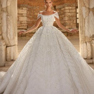 Luxurious Spaghetti Strap Bridal Gown 2025 Graceful Applique Wedding Dress Shiny Beaded Sequin Floor-Length Gown Customized