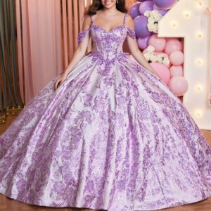 Purple Shiny Quinceanera Dresses Off Shoulder Vestidos De 15 Años Beads Sequin Applique Lace Tull Corset Formal Birthday Party